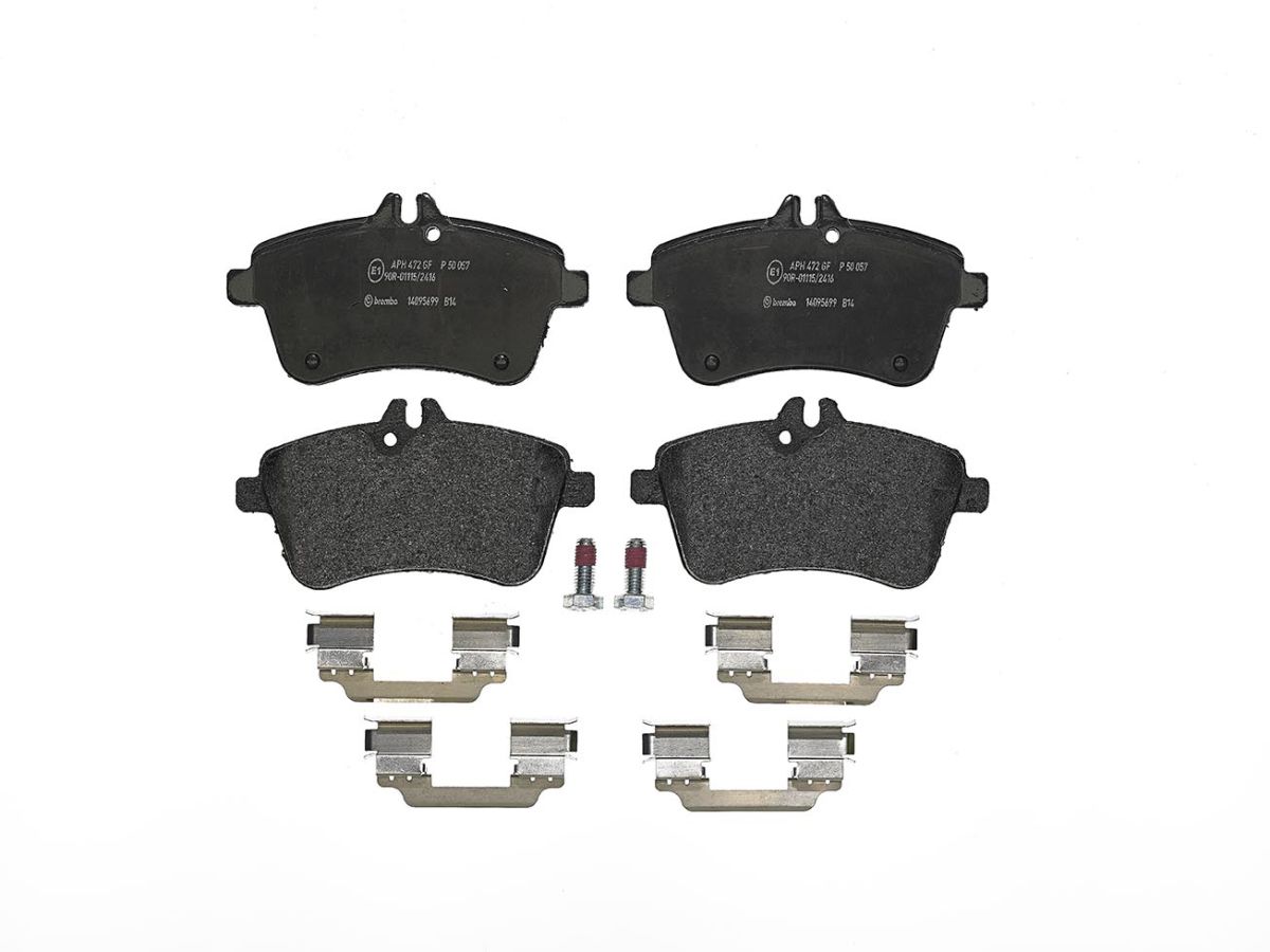Колодки гальмівні дискові MB B-CLASS SPORTS TOURER (W245) 2.0 2005.03-2011.11 BREMBO (P50057) BREMBO фото 3