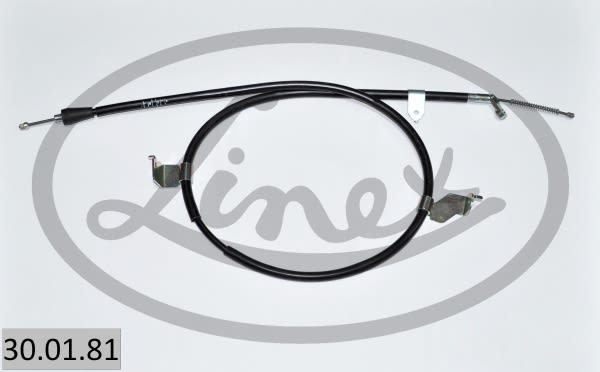 Трос ручника (L) Nissan Qashqai 1.5-2.0 dCi 07-13 (1705/1550mm) фото 9