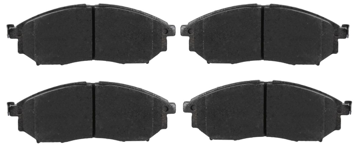 Комплект гальмівних колодок передн , INFINITI EX, FX, G, M, M35, M37, M45, Q45 III, Q60, Q70, QX50 I, QX70, NISSAN CEDRIC X, MURANO I, MURANO II, NAVARA, NAVARA NP300 1.6D-5.6 09.96- фото 4