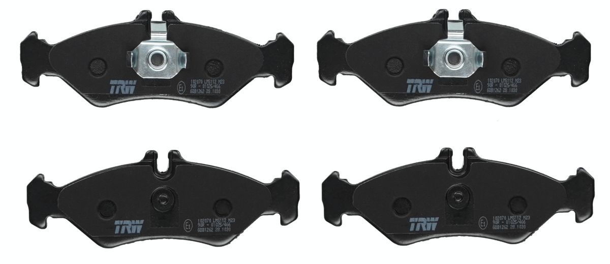 Комплект гальмівних колодок задн , MERCEDES SPRINTER 2-T (B901, B902), SPRINTER 3-T (B903), VW LT 28-35 II, LT 28-46 II 2.1D-2.9D 01.95-07.06 фото 3