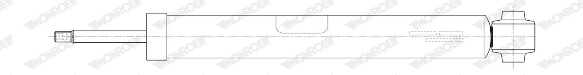 Амортизатор газомасляний MERCEDES C-CLASSE W205 14> MONROE (G43155) Monroe фото 4