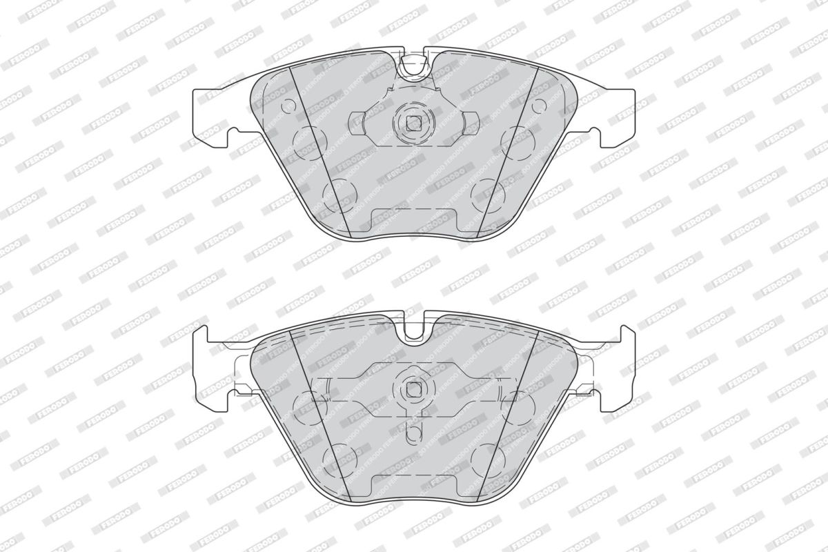 Комплект гальмівних колодок передн , BMW 3 (E90), 3 (E91), 3 (E92), 3 (E93), 5 (E61), X1 (E84), Z4 (E89) 3.0/3.0D 12.04-08.16 фото 3