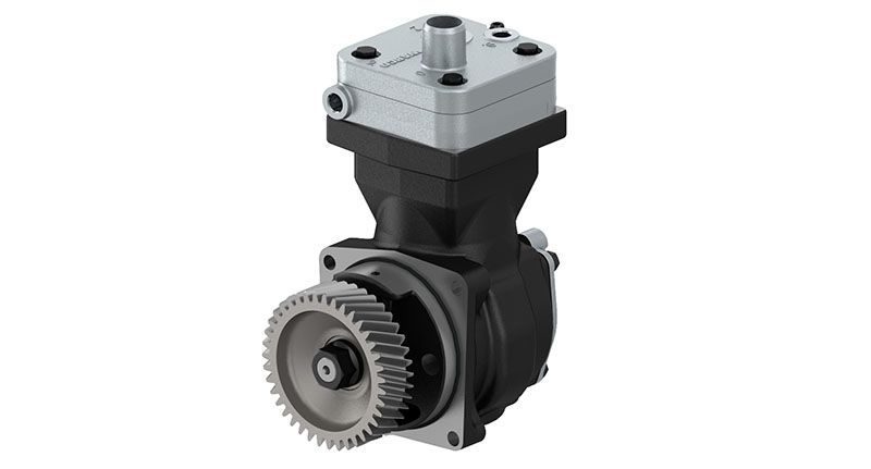 Компресор, кількість циліндрів: 1, охолодження: охолодження рідини (новий, із шестернею) MERCEDES ATEGO, ATEGO 2, ATRON, AXOR, AXOR 2, CITARO (O 530), CITO (O 520) 925.972-OM926.996 фото 7
