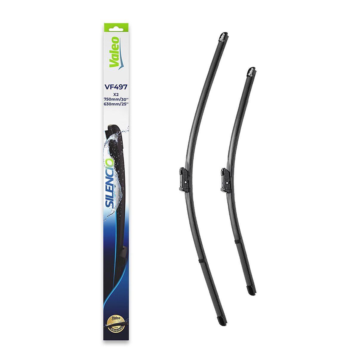 Щітка склоочисника К-Т БАСКАРКАСНИЙ SILENCIO®/750/630 MM/VF497 VALEO (574597) Valeo фото 6