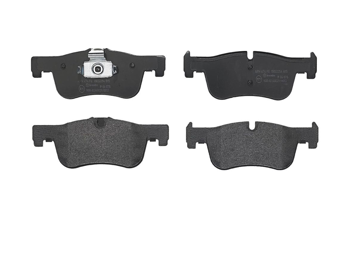 Колодки гальмівні дискові BMW 1 (F21) 1.5 2011.12- BREMBO (P06078) BREMBO фото 3