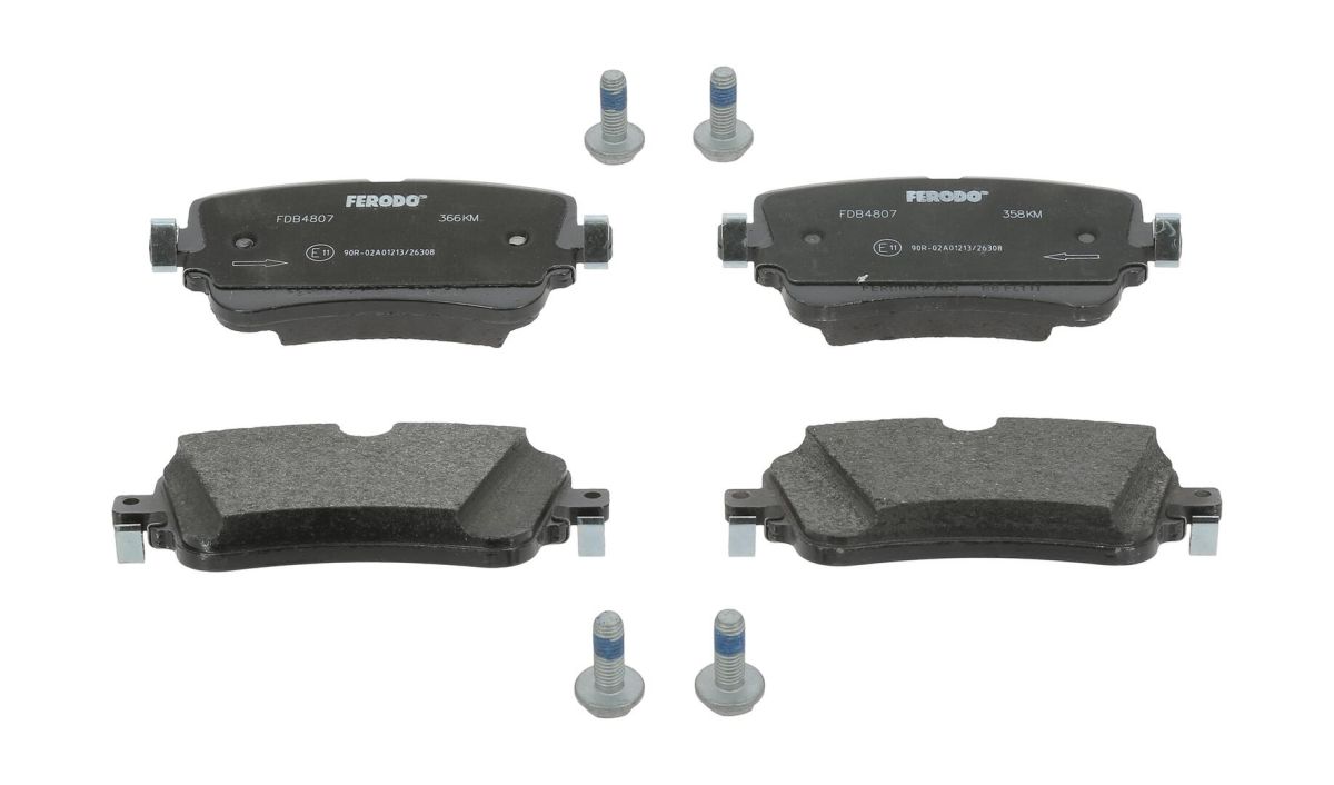 Комплект гальмівних колодок задн (з комплектуючими), AUDI A6 ALLROAD C8, A6 C8, A7, A8 D5, E-TRON, E-TRON GT, Q7, Q8, LAMBORGHINI URUS, VW TOUAREG 2.0-Electric 01.15- фото 2