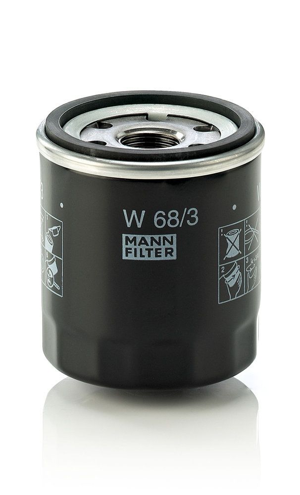 Фільтр масляний Toyota Corolla 1.3-1.8 89-/Camry 1.8-2.2 83-01/Peugeot 108 1.0VTi/Lexus NX 2.0 14- Mann Filter фото 12