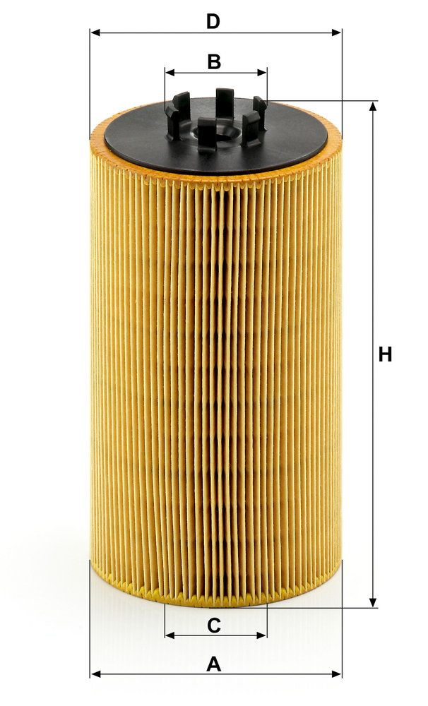 Масляний фільтр (фільтр вставка) MAN TGS I, TGX I D2676LF04-D3876LF02 02.07-09.21 фото 4