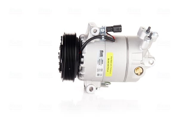 Компресор кондиціонера NISSAN QASHQAI (J10) (07-) 2.0 I 16V|RENAULT CLIO III (05-) 2.0 I NISSENS (89608) Nissens фото 9