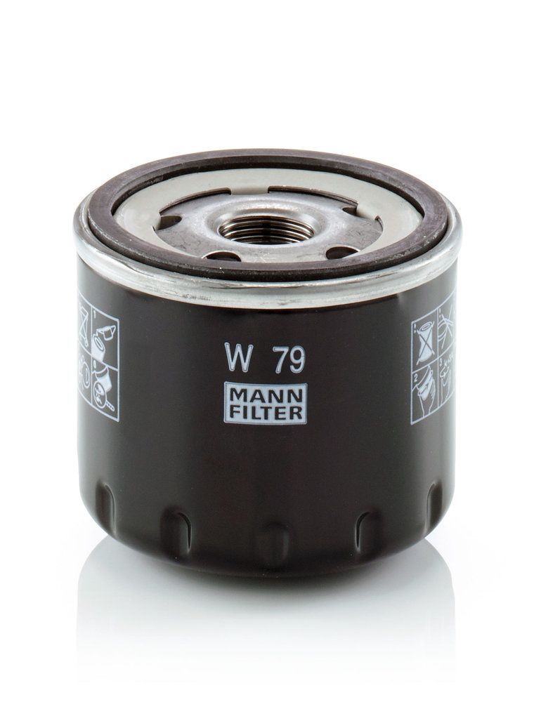 Фільтр масляний Renault Trafic/Opel Vivaro 1.9DCI 01- 65mm (високий) Mann Filter фото 9
