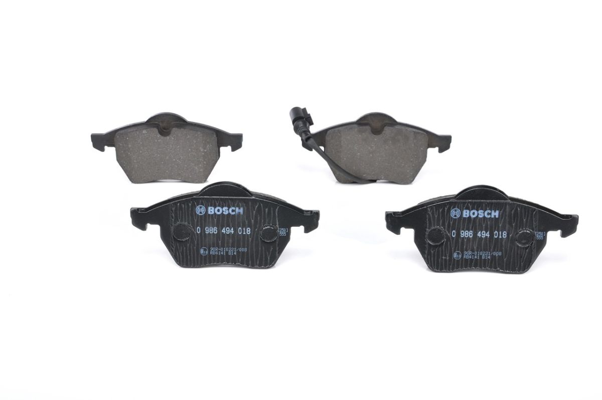 Колодки гальмівні дискові SKODA OCTAVIA I COMBI (1U5) 1.6 1998.07-2010.12 BOSCH (0 986 494 018) Bosch фото 5