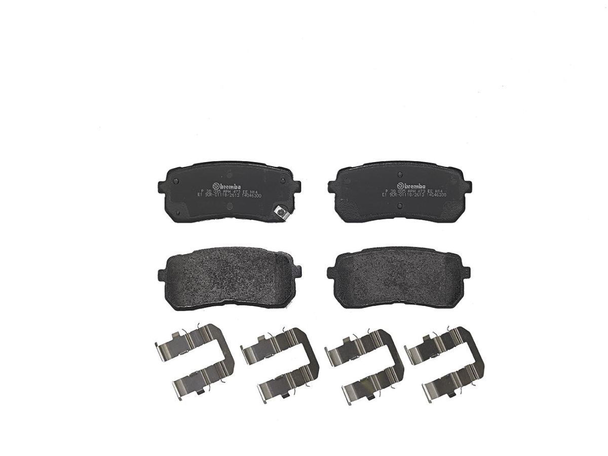 Колодки гальмівні дискові KIA CARNIVAL / GRAND CARNIVAL III (VQ) 2.9 2005.09- BREMBO (P30035) BREMBO фото 3