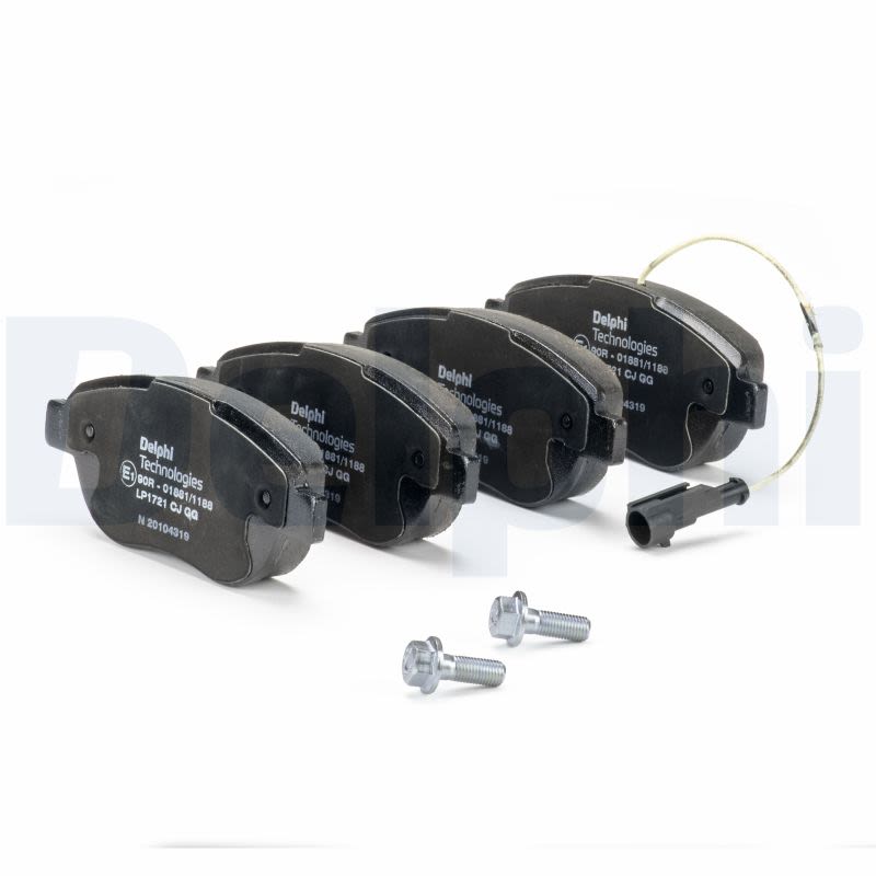 Комплект гальмівних колодок передн , ABARTH 500 / 595 / 695, 500C / 595C / 695C, CITROEN C4, C4 I, FIAT BRAVO, BRAVO II, DOBLO, DOBLO CARGO, FIORINO, GRANDE PUNTO, IDEA, LINEA 1.2-2.0D 04.99- фото 4