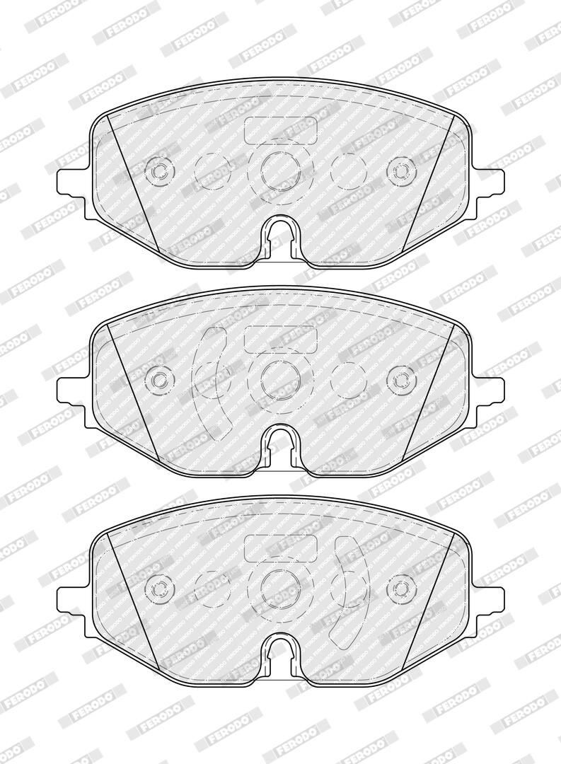 Колодки гальмівні дискові (комплект 4 шт) SKODA OCTAVIA IV (NX3, NN3) 1.6 2020.01- FERODO (FDB5194) Ferodo фото 5