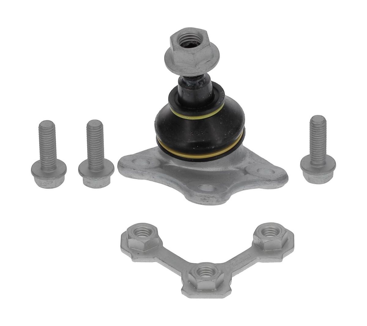 Шарова опора лів (нижн передн) (діаметр конуса 18,2mm) AUDI A3, SEAT LEON, TOLEDO II, SKODA FABIA I, OCTAVIA I, VW BORA, BORA I, GOLF IV, NEW BEETLE, POLO, POLO IV 1.2-3.2 09.96-12.13 фото 2