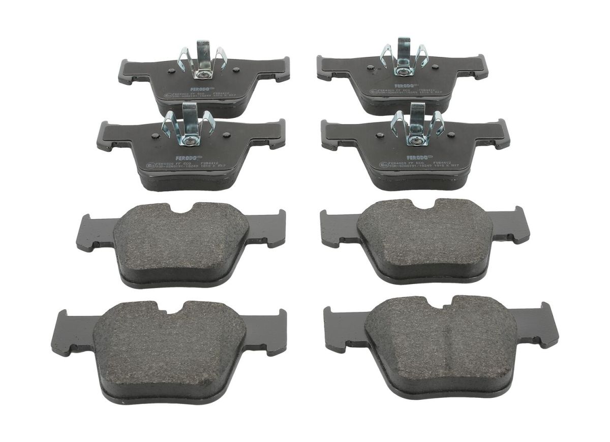 Колодки гальмівні дискові MB S-CLASS (W221) 5.5 2005.09-2013.12 FERODO (FDB4412) Ferodo фото 4