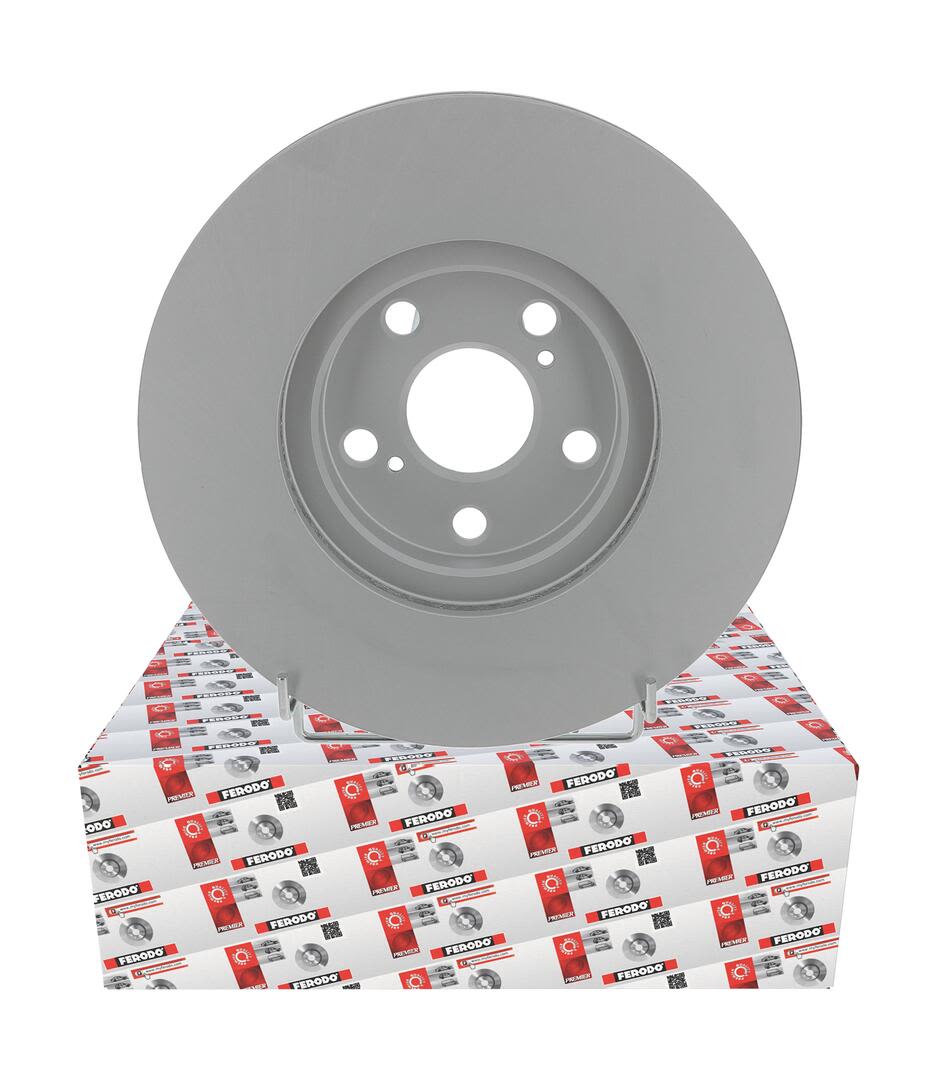 Диск гальмівний З ПОКРИТТЯМ TOYOTA AVENSIS ЛІФТБЕК (_T25_) 1.8 2003.01-2008.11 FERODO (DDF1508C) Ferodo фото 6