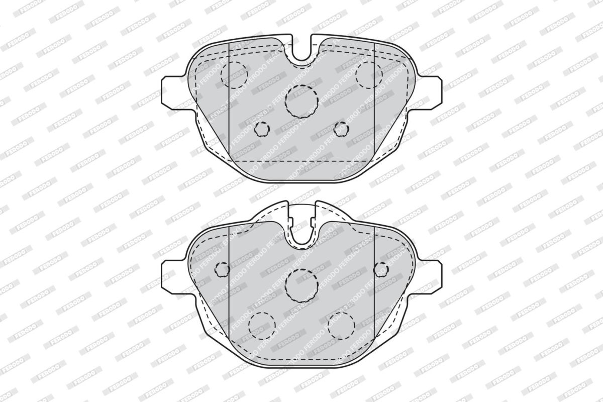 Колодки гальмівні дискові BMW X3 (F25) 2.0 2010.09-2017.08 FERODO (FDB4376) Ferodo фото 5