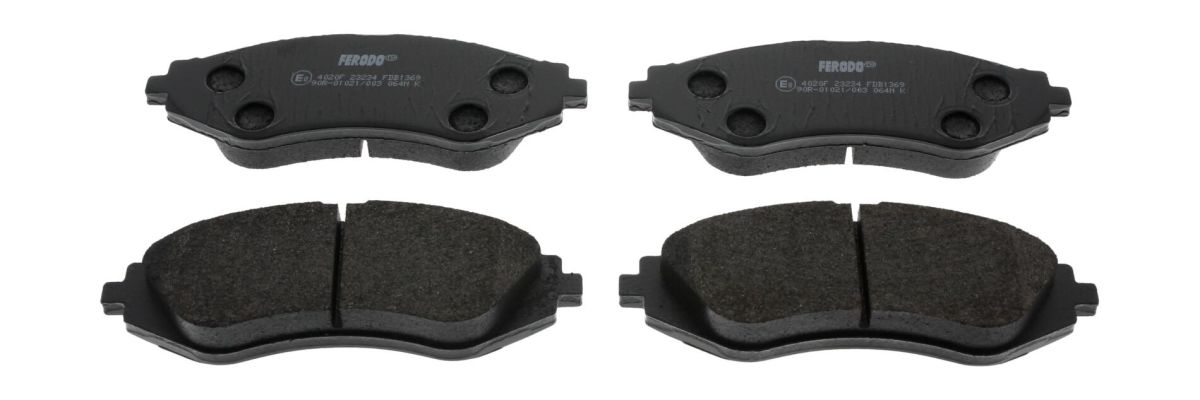 Комплект гальмівних колодок передн , CHEVROLET ASTRA, OPTRA, REZZO, ZAFIRA, DAEWOO LANOS, NUBIRA, HYUNDAI TRAJET 1.6-2.0D 02.97- фото 2