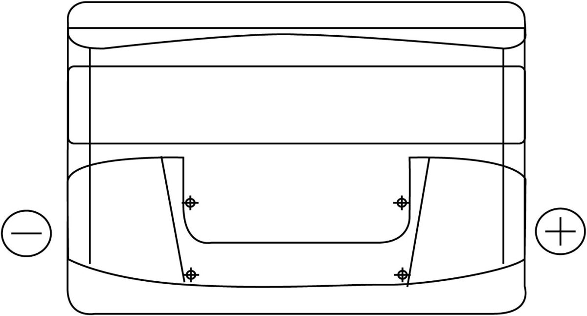 Акумуляторна батарея 71Ah/670A (278x175x175/+R/B13) Excell Exide фото 10