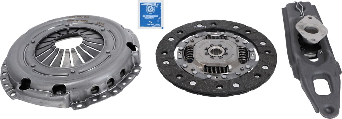 Комплект зчеплення MITSUBISHI COLT VI (Z3_A, Z2_A) 1.3 (Z21A) 2004.06 - 2012.06 SACHS (3000 951 039) SACHS фото 4