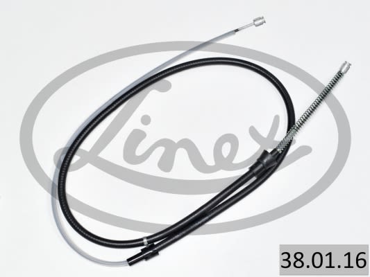 Трос ручника Skoda Fabia/VW Polo/Seat Ibiza 08- (1589/923mm) фото 7
