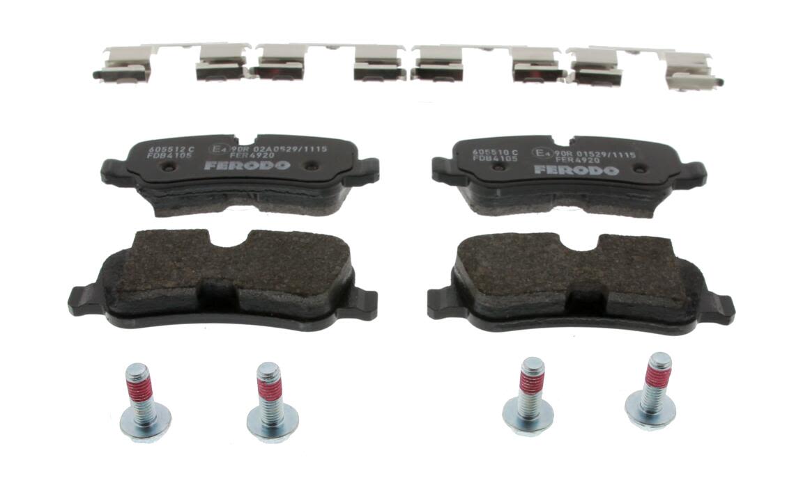 Колодки гальмівні дискові LAND ROVER RANGE ROVER III (L322) 4.2 2002.03-2012.12 FERODO (FDB4105) Ferodo фото 4