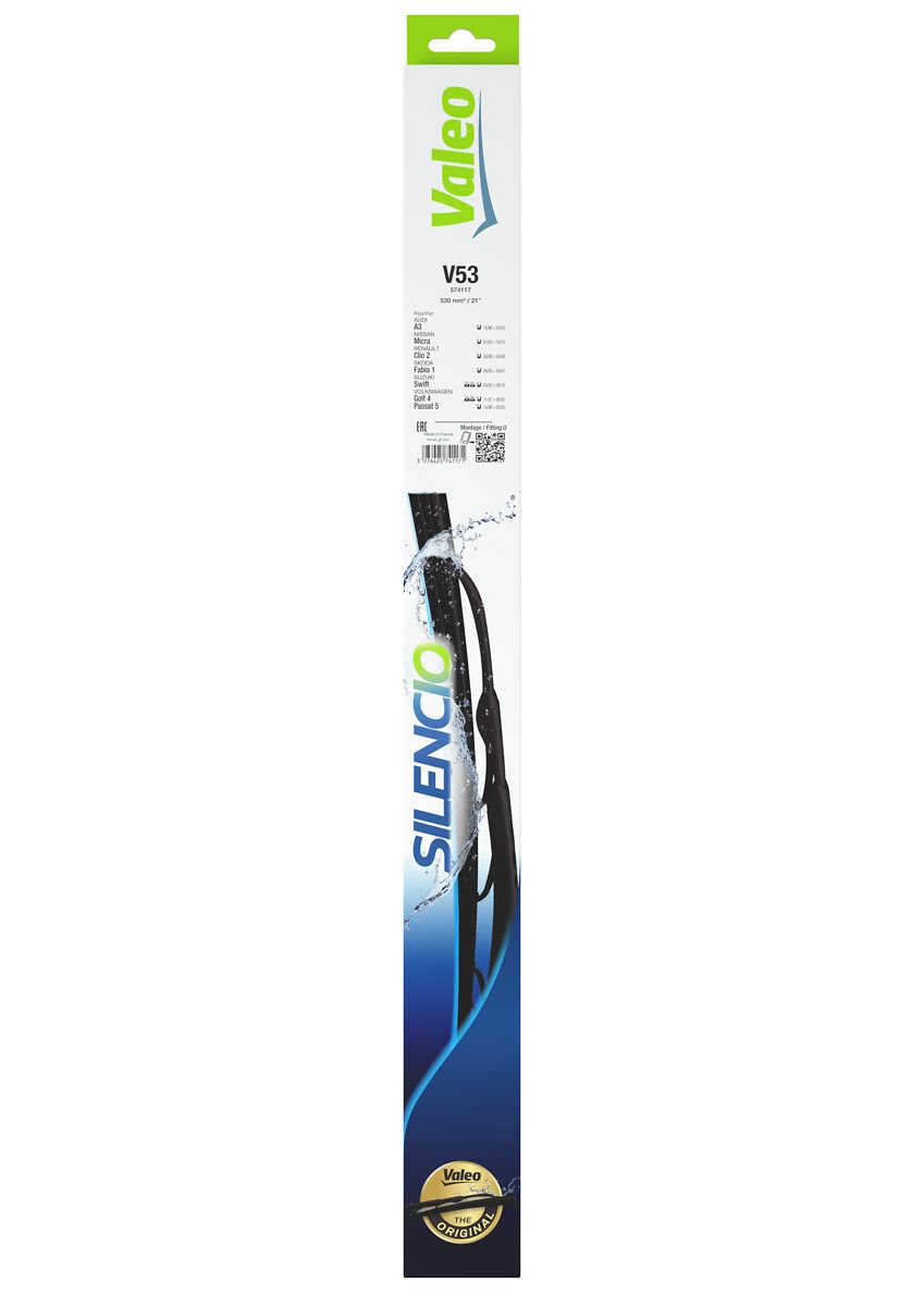 Щітка склоочисника КАРКАСНИЙ SILENCIO®/530 MM/V53 VALEO (574117) Valeo фото 6