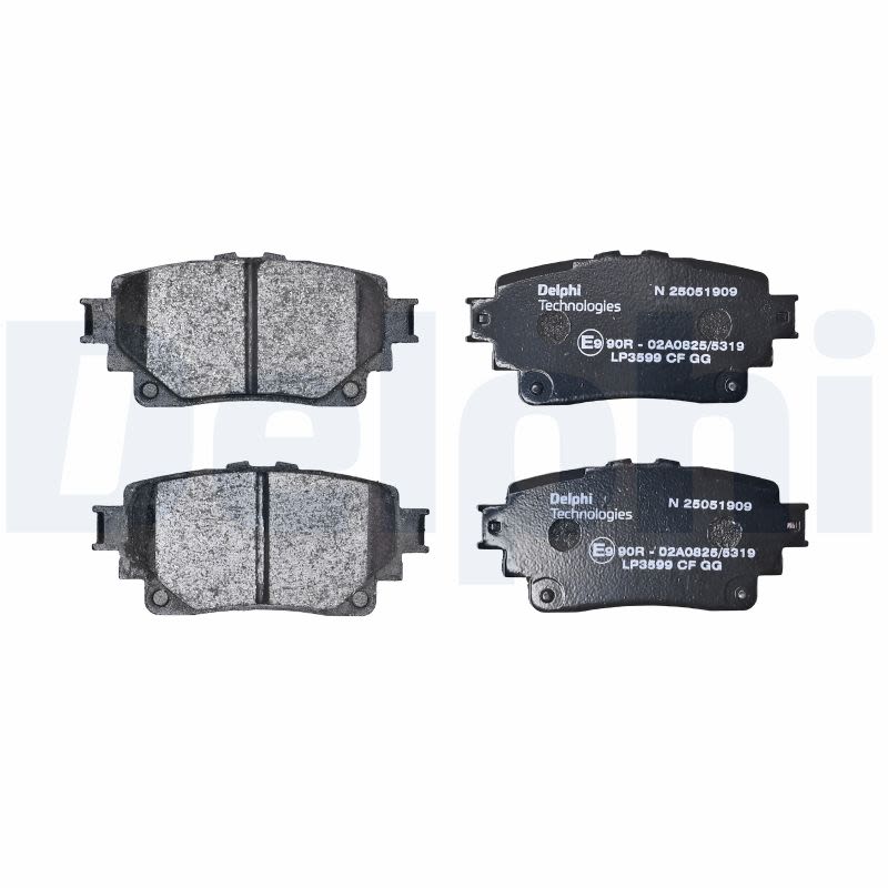 Комплект гальмівних колодок задн , LEXUS LM, NX II, RC, RX, RZ, UX, SUZUKI ACROSS, EVITARA, TOYOTA BZ4X, C-HR+, HIGHLANDER, RAV 4 V, YARIS CROSS 1.5-Electric 08.15- фото 3