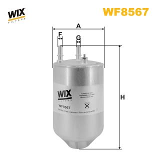 Фільтр паливний VW Crafter 2.0TDI 16- (з роз’ємом для датчика води) WIX Filters фото 9