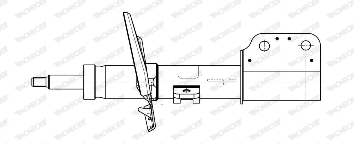 Амортизатор передн лів/прав CITROEN BERLINGO, OPEL COMBO, COMBO E TOUR / LIFE, PEUGEOT 308 II, PARTNER, RIFTER, TOYOTA PROACE CITY, PROACE CITY VERSO 1.2-Electric 09.13- фото 2