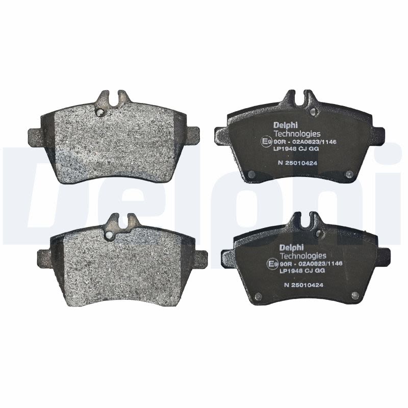Комплект гальмівних колодок передн , MERCEDES A (W169), B SPORTS TOURER (W245) 1.5-2.0D 09.04-06.12 фото 3