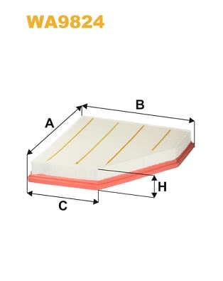 Фильтр воздушный BMW 1 (F20/F21)/2 (F22/F23)/3 (F30/F31/F34)/4 (F32/F33/F36) 2.0/3.0 B48/B58 16- фото 5