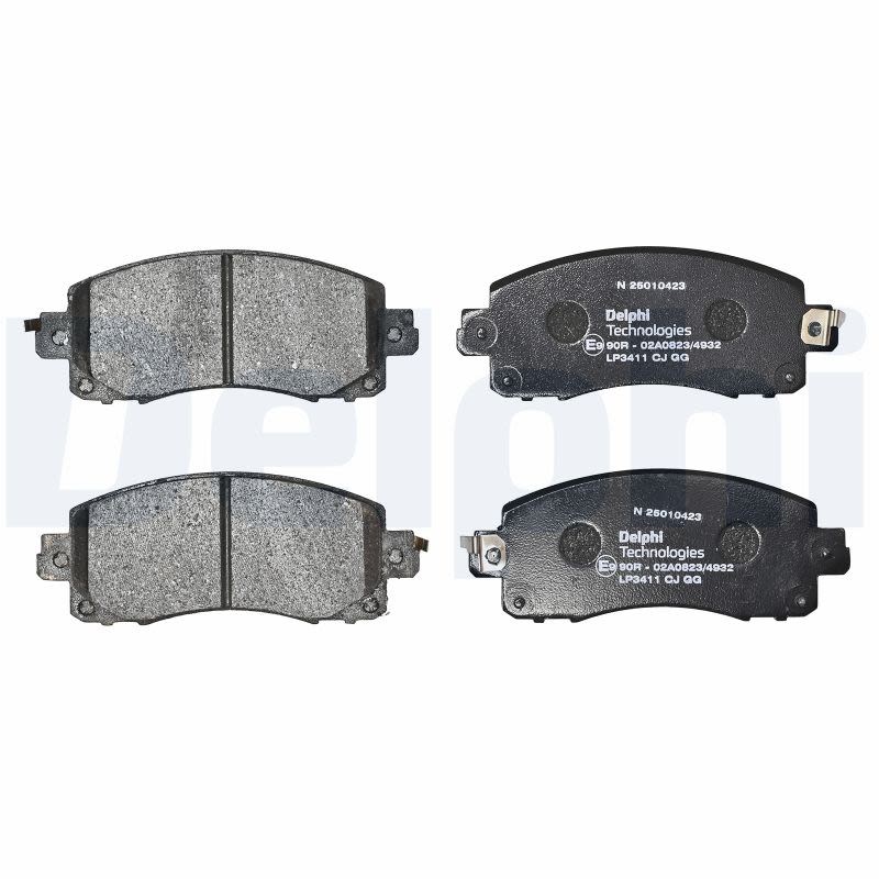 Комплект гальмівних колодок передн , SUBARU CROSSTREK, FORESTER, IMPREZA, OUTBACK, XV 1.6-2.5 10.16- фото 3