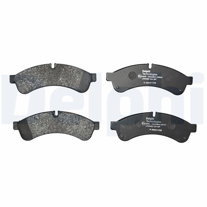 Комплект гальмівних колодок задн BREMBO IVECO DAILY IV, DAILY V, DAILY VI 550002E-F1CGL411C 05.06- фото 3