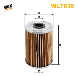 Фільтр масляний MB OM314/364 77- WIX Filters фото 10