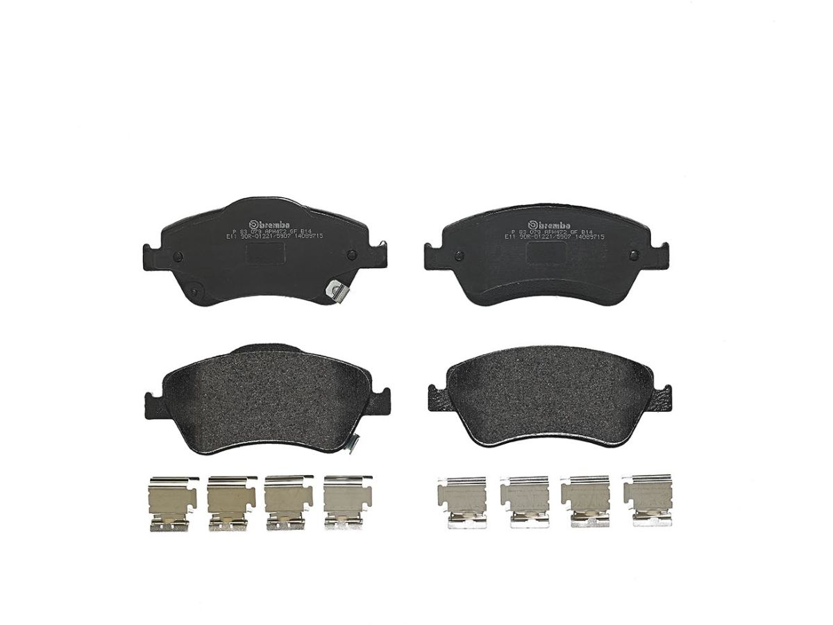 Колодки гальмівні дискові TOYOTA COROLLA ЛІФТБЕК (_E15_) 1.6 2006.10- BREMBO (P83079) BREMBO фото 3