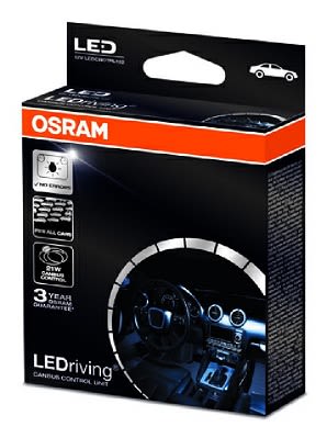 Опір (обманка шини CANBUS) для підключення LED ламп 12V - 21W / 2 OSRAM (LEDCBCTRL102) osram фото 4