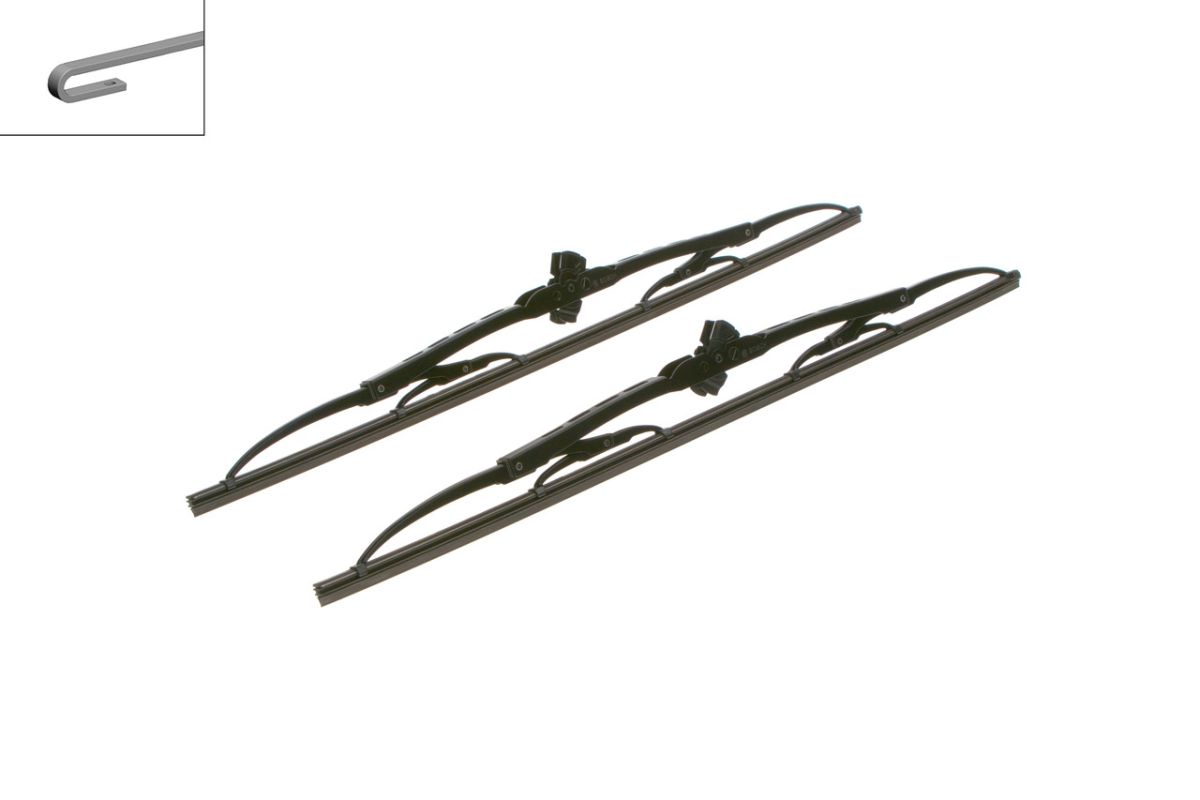 Щетки стеклоочистителя (500/500mm) Daf/Fiat/Ford/Hyundai/Kia/Lancia/Man/Mazda/Opel/Scania фото 9