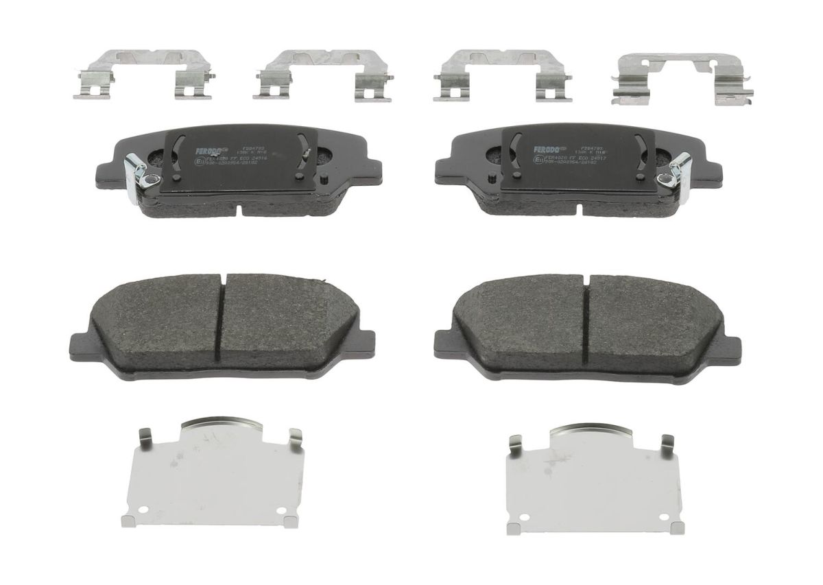 Колодки гальмівні дискові KIA OPTIMA (FSGDS6B) 2.4 2010.01- FERODO (FDB4703) Ferodo фото 4