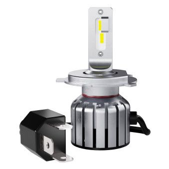 Комплект світлодіодних автоламп H4/H19 LED 12V 15/15W 6000K P43T/PU43T-3 / LEDRIVING® HL BRIGHT / OSRAM (64193DWBRT-2HFB) osram фото 7