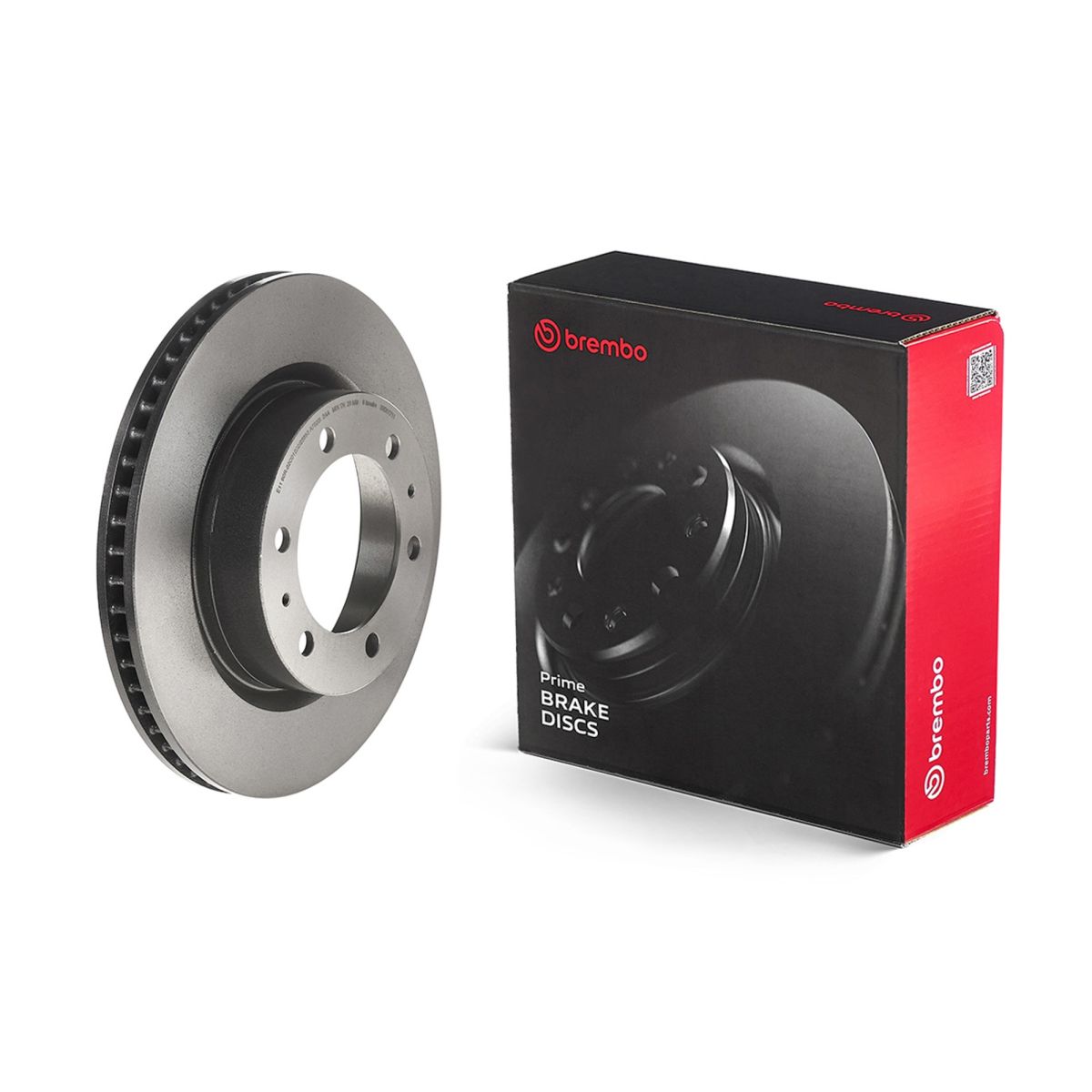 Диск гальмівний TOYOTA HILUX VIII ПІКАП (_N1_) 2.4 D 4WD (GUN125_, GUN125R) 2015. BREMBO (09.D617.11) BREMBO фото 5