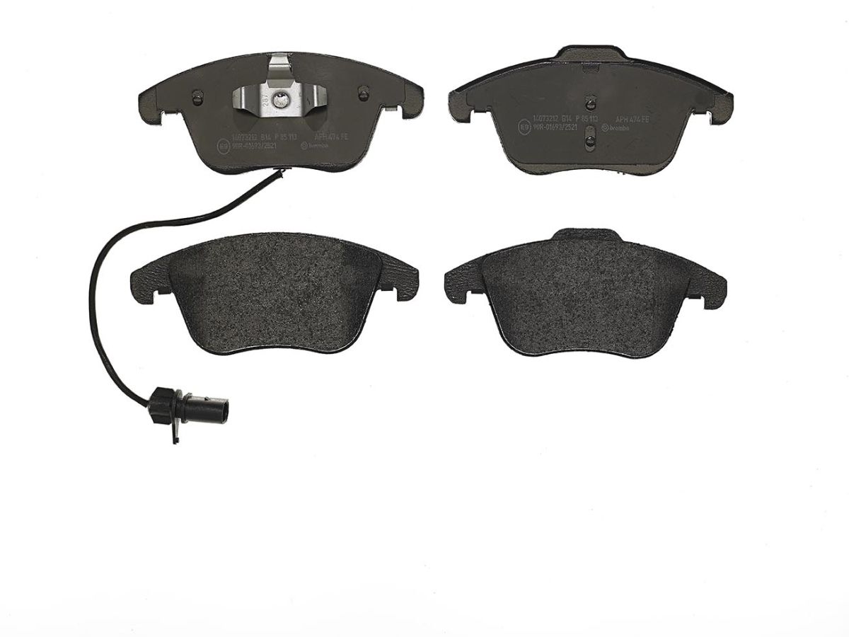 Колодки гальмівні дискові AUDI A4 B8 (8K2) 2.0 2007.08-2016.09 BREMBO (P85113) BREMBO фото 3