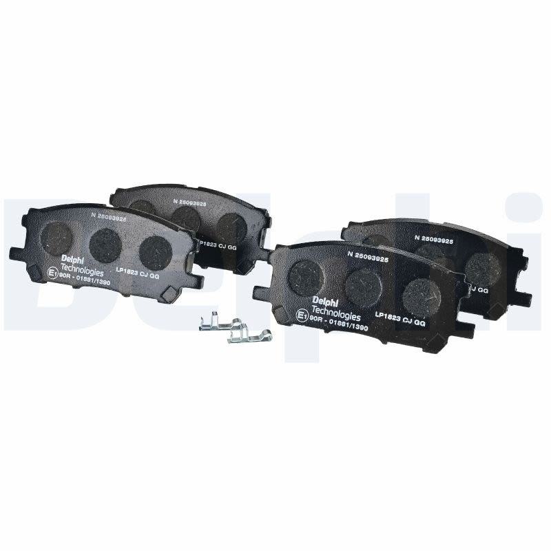 Комплект гальмівних колодок задн/передн , LEXUS GS, RC, RX, TOYOTA HARRIER, HIGHLANDER / KLUGER 2.4-5.0 02.03-