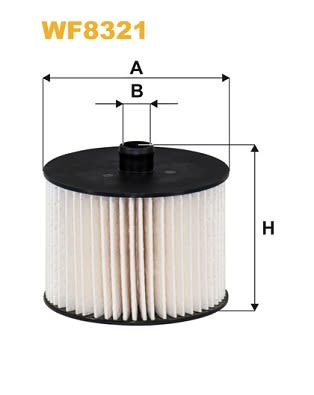 Паливний фільтр VOLVO C30, C70 II, S40 II, V50, CITROEN C4, C4 GRAND PICASSO I, C4 I, C4 PICASSO I, C5 II, C5 III, C5 II/KOMBI, C8, JUMPY II, FIAT SCUDO, ULYSSE, FORD C-MAX 2.0D 10.03-