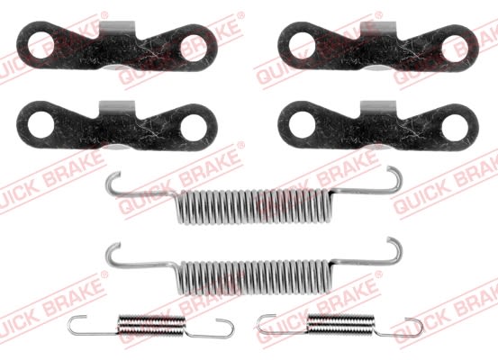 Комплект пружинок колодок ручника Renault Laguna I/Volvo C70/S70/V70 91-05 Quick Brake фото 12