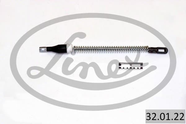 Трос ручника Opel Astra G/Zafira A 98-09 (L=182mm) Linex фото 8
