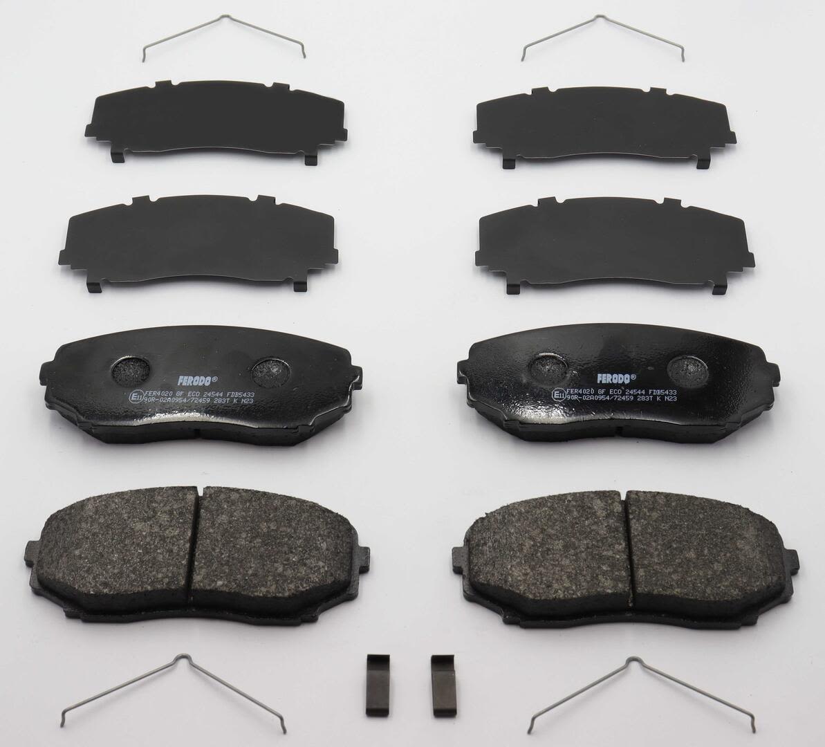 Комплект гальмівних колодок передн , FORD USA EDGE, MAZDA CX-5, CX-7, CX-9, MITSUBISHI ECLIPSE CROSS, GRANDIS, L200 / TRITON, OUTLANDER III, PAJERO PININ I, PAJERO SPORT III 1.5-3.7 10.99- фото 3