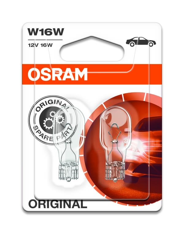 Angebot#6 Glühlampe OSRAM W16W 2 Stück 