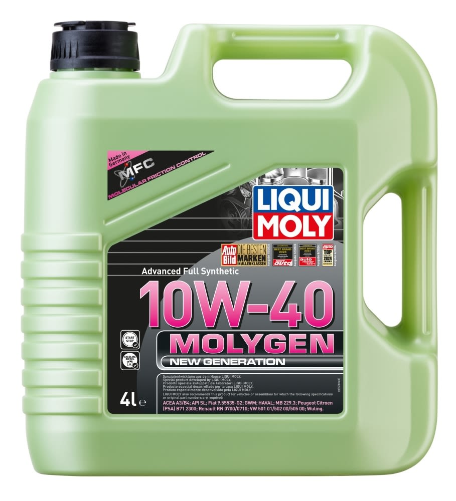 Олива моторна MOLYGEN NEW GENERATION 10W-40 4л LIQUI MOLY (8538) Liqui Moly фото 4